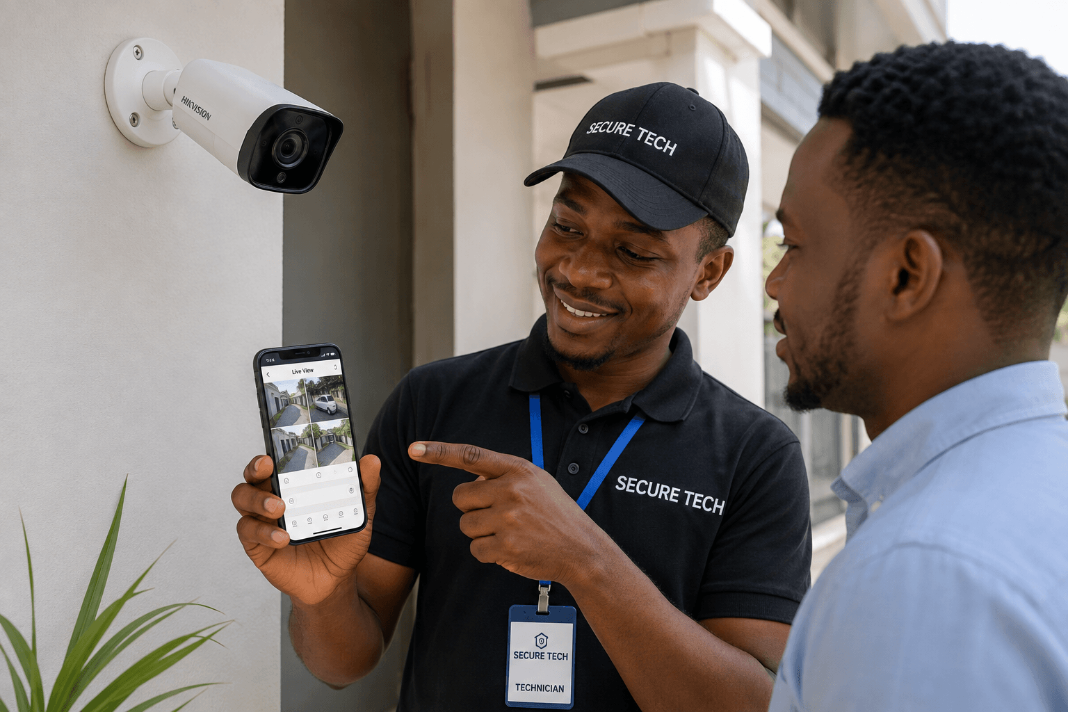 Secure Tech Live View Handover