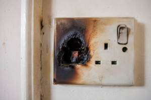 blown up socket